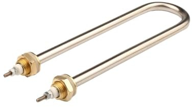 1KW 1.5KW 220V Single U Shape M16 Electric Heater Tube SUS304 for Water Tank Fermentation Incubator Heating(1500W220V)