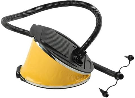 Kukyller Pompe à Pied à Soufflet 3 l, Pompe à Pied Manuelle, gonfleur de Nourriture pour Tube de Piscine Gonflable, Matelas pneumatique, Flotteur de lit, Ballon de Plage,
