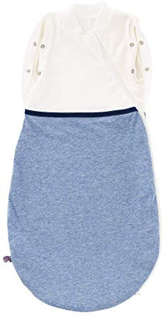 Träumeland S0100201 Puck-Schlafsack Air blau meliert, von 0-3 Monate, mehrfarbig