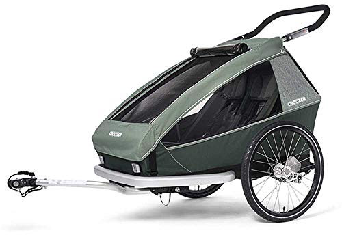 Croozer Kid Vaaya 2 Kinderanhänger Jungle Green 2020 Fahrradanhänger
