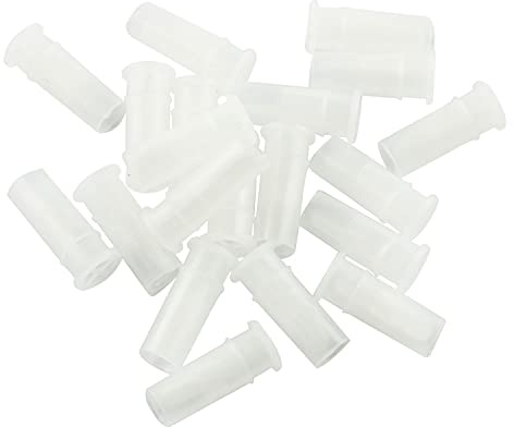 RLECS Reed Shoes Whistle 20PCS 18x8mm Pip Shoes BB Noise Maker Whistle Pet Toy Balls Replacement Squeakers