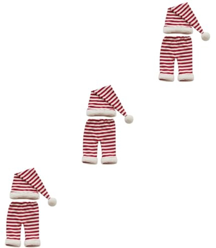 Kisangel Ensemble De 3 Tenues De Noël pour Nouveau-né Vêtements Parent-Enfant pour Photographie Chapeau Et Short