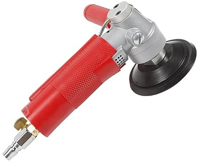 Tampón pulidor húmedo Amoladora neumática de chorro de agua de 4 , lijadora pulidora de aire for suelo de piedra de Jade de mármol, velocidad Variable, pulido en húmedo, hormigón de granito para horm