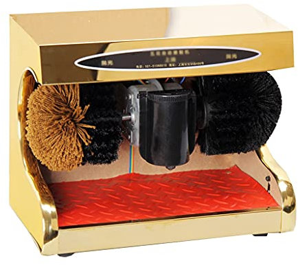 KJHYYPP Macchina lustrascarpe Automatica, Macchina lustrascarpe per Pulizia a induzione Intelligente, per Famiglia, Hotel, luoghi pubblici bancari