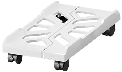 Soporte de computadora - Equipo de oficina, soporte de CPU | Bajo el carro de piso de la computadora del escritorio, estante para la PC, base de soporte de chasis extraíble, bajo soporte de CPU de esc