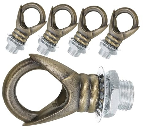 INOOMP 5stücke Hängehaken Aus Metall Zum Aufhängen Von Lampen Vogelkäfigen Blumenkörben Kronleuchtern Pflanzhaken Deckenhaken Pendelleuchten