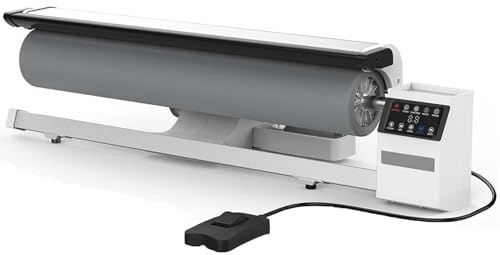 Machine à Repasser à Rouleaux Professionnelle 2950 W, DéFroisseur Vapeur Industriel 90 Cm, Avec Grand RéServoir D'Eau De 2 L Et PéDale Pour VêTements, Rideaux, Draps Et Nappes