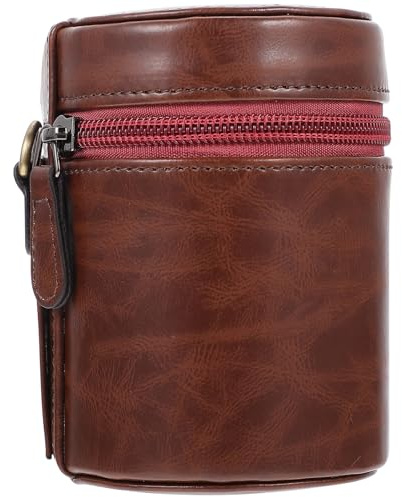 GARIOUANS Borsa Porta Obiettivo Fotocamera in PU Leggera e Compatta Custodia Protettiva Antiurto per Obiettivi DSLR e Mirrorless Sacchetto Portatile per Fotografi Professionisti e Amatori