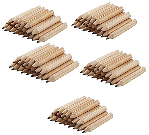 Uikdjgu LáPiz de Madera de 100 Piezas de 3,5 Pulgadas, LáPiz de Escritura para Principiantes, PapeleríA LáPiz de Dibujo para Estudiantes, Hexangular B