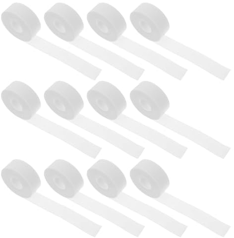 Homoyoyo 12 Rouleaux Lot de Adhésifs Protecteurs de Col Absorbants DIY Autocollants Découpables pour Col Manchette et Bord de Chapeau Protège-chemise Jetables Anti-transpiration