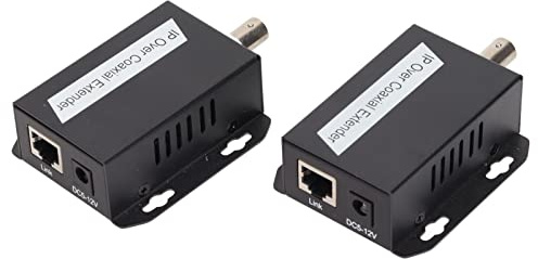 Tomantery Extensor IP Adaptador Ethernet Coaxial de Transmisión Estable para Redes en la Oficina en Casa de Tamaño Pequeño