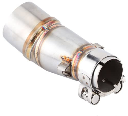 Tubo de Enlace Intermedio de Escape - BiuZi Accesorios de Sistema de Escape de Conector de Adaptador de Tubo de Enlace de Silenciador de Escape de Motocicleta for Z250 250 13-16