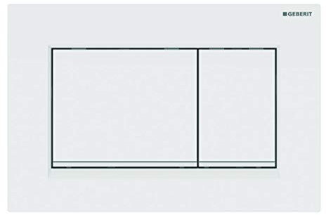 Geberit, Betätigungsplatte Sigma30 115.883.11.1 für 2-Mengen-Spülung alpinweiß 115883111