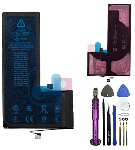 E-yiiviil Ersatzakku 616-00659 Kompatibel mit iPhone 11 Pro A2215 A2160 A2217 ith Tools