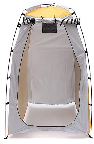 Tenda da toilette per doccia da campeggio Tenda da esterno portatile per spogliatoio portatile Tenda da esterno in tessuto impermeabile decorate