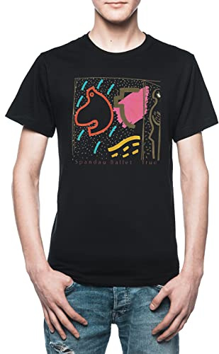 Vendax Spandau Ballet Camiseta Hombre Negro