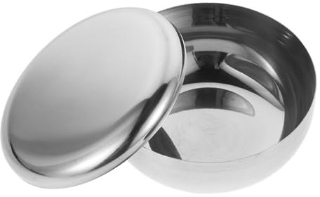 iplusmile Ciotola in Acciaio Inossidabile Con Ciotola Isolata in Per Servire Zuppe Piccoli Piatti Per Per e Altri Alimenti