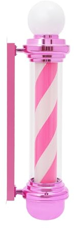 GAOUSD Barbiere Pole Lampada LED palo da barbiere Insegna Rotante Classico Per Salone Di Parrucchiere Barber Palo 10000-12000K,Per Salone Parrucchiere, Negozio di Bellezza