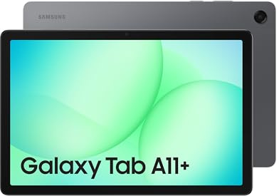 Samsung Galaxy Tab A11+, Android Tablet, Grey, WiFi Supported, 6GB RAM, 128GB Storage, 11 Inch (Samsung Turkey Warranty)