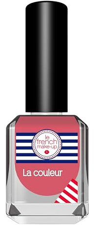 LE FRENCH MAKE UP | La Couleur Vernis à Ongles Rose Boisé, 1 ml (Lot de 1)