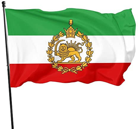 Old Historic Iran Iranian Flag 3x5 Ft Constitutional Revolution Flag Iran Flag lion (iran flag)