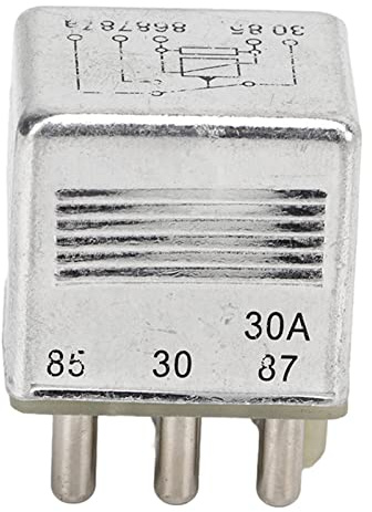 12V 5 Polig Mehrzweckrelais 001 542 02 19 A0116A0004 RY1132 Kraftstoffpumpenrelais Starter Relais Kompatibel mit S500 R107 W115 W123 W140 Automobil Relais Ersatzteil ABS Gehäu