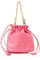 SIDONA Beuteltasche, Borsa a Mano con Tracolla Donna, Fucsia, Taglia Unica