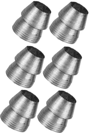 UPKOCH 6piezas Cuñas De De Cuña De Hierro Cónica para Instalación De Herramientas De Jardinería