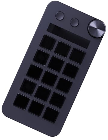 Whltzf StreamDeck Visual Miniature Keyboards LCD Button Live Streaming Controller Game Programming Customizable Keypad PC Visual Keyboards