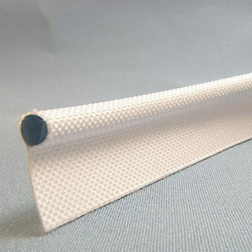 Passepoil d'auvent à double rabat en PVC solide pour tous les camping-cars/auvents/tentes/camping-cars/caravanes - 3 m x 6 mm