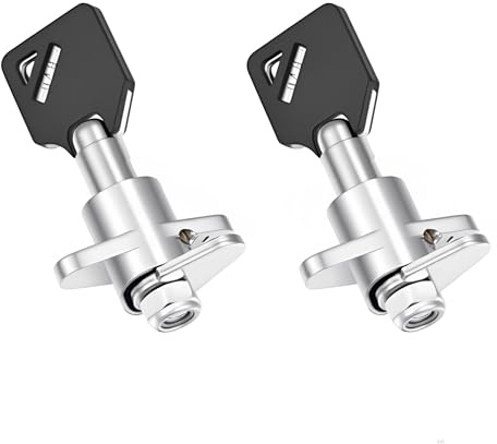 2 clés, 2 serrures de sacoches rigides pour Harley Davidson Road Glide King 1993-2013