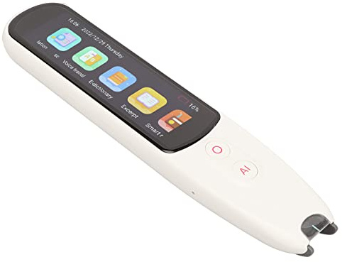 Bolígrafo Traductor de Idiomas Inteligente, Bolígrafo de Lectura OCR con Texto a Voz, Bolígrafo de Traducción de Escáner Portátil WiFi de 134 Idiomas, Pantalla Táctil IPS de 3in