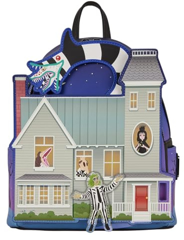 Loungefly Warner Bros Beetlejuice Mini Backpack