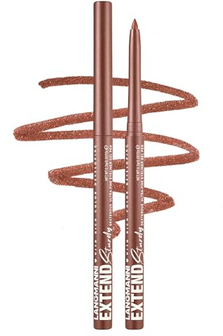 Erinde Bronze Eyeliner Wasserfest, Long Lasting & Waterproof Eye Liner Pen, Matt Drehstift Kajalstift, Creamy Llidstrich Stift
