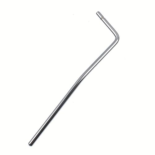 DIAO79NI Pro 5mm Steel Push-in Style Tremolo Arm Whammy Bar Vibrato Arm for Strat Style Electric Guitar Tremolo Bridge, Chrome