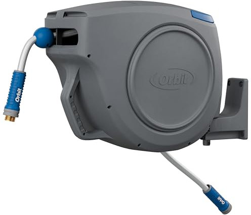 Orbit Avvolgitubo da giardino, 30,5 m x 5/8, resistente, automatico, retrattile, 28263