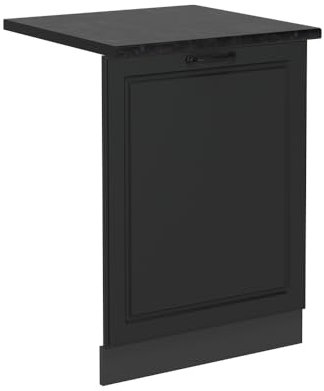 Vicco Pannello frontale della lavastoviglie R-Line, Antracite casa di campagna, 60 cm, PL Antracite