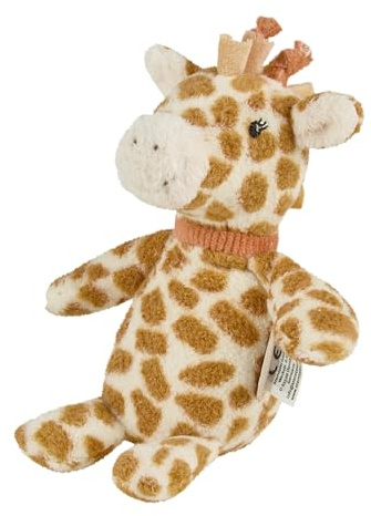 Sterntaler Kuscheltier Giraffe Kaya - kleines Plüschtier für Baby und Kinder aus weichem Stoff - Spielzeug gefüllt mit Polyesterwatte - treuer Begleiter zum Entdecken, Kuscheln & Spielen, goldbraun