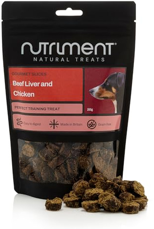 Natural Treats Gourmet Slices Beef Liver & Chicken (200g) Dog Chew Treats