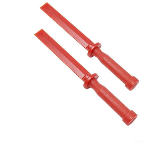 Lot de 2 grattoirs de poids de pneus conçus pour enlever les poids de ruban d'équilibrage de roue pour la réparation et l'entretien des pneus