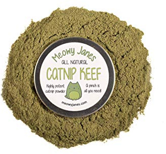 Meowy Janes Catnip Keef- 20 Grams- Concentrated Fine Ground Catnip Powder - Catnip Dust