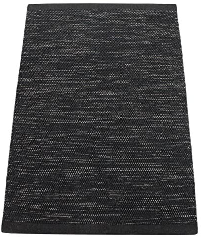 Kilim Teppich 100% Wolle Durry Kelim Orientteppich Handgewebt Bunt (Maße:120X180 cm; Farbe:Anthrazit;)