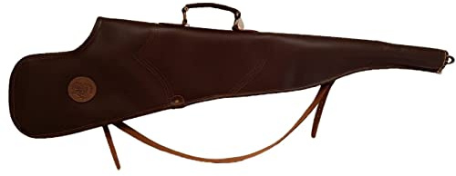 Articulos de Caza Funda para Rifle montado con Visor,Fabricado en Piel (3012-115cm)