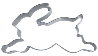 Städter - Premium Ausstechform - Hase springend 6 cm - Einzigartiger Ausstecher - Perfekt für Kreative Backkreationen für Ostern