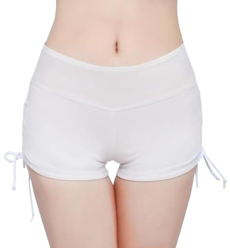 ZESLIV Short de bain court pour femme - Séchage rapide - Protection UV