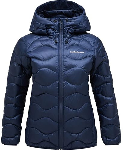 Peak Performance Damen Helium Down Hoodie Jacke, blue shadow, L