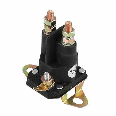 LAVAS Interruttore Magnetico da 12 V Interruttore Magnetico Relè di avviamento for trattorino Tosaerba MTD Murray 3 Poli Parti for Tosaerba