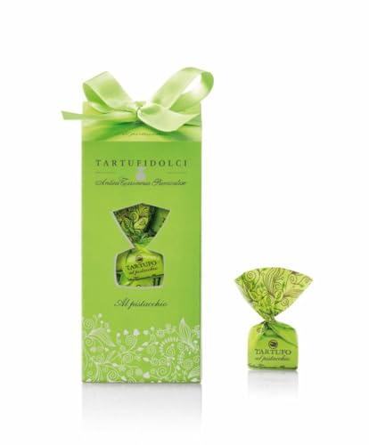 CONFEZIONE LE PERSONALIZZABILI TARTUFI DOLCI AL PISTACCHIO 160G