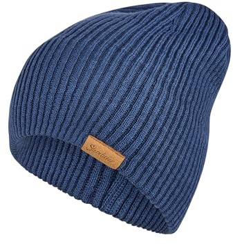 Sterntaler Beanie Bedruckt mit Gänse für Mädchen - Baby und Kinder Mütze für Herbst und Winter
