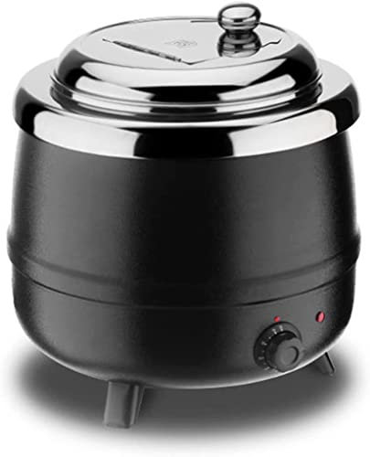 Scaldabagno commerciale da 15 litri, scaldabagno da 400 W, con pentola interna rimovibile, isolata elettricamente, ideale per vin brulè e zuppe